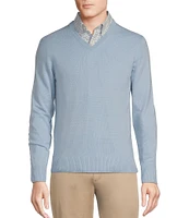 Cremieux Blue Label V-Neck Cashmere Sweater