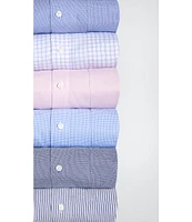 Cremieux Classic Fit Non Iron Spread Collar Micro Printed Dress Shirt