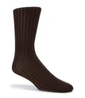 Cremieux Cotton Rib Dress Socks