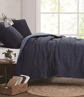 Cremieux Dorm Essentials Collection Crinkle Textured Comforter