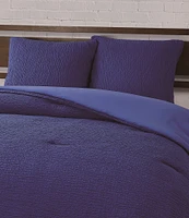 Cremieux Dorm Essentials Collection Crinkle Textured Comforter