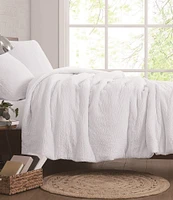 Cremieux Dorm Essentials Collection Crinkle Textured Comforter