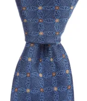 Cremieux Double Dot 3 1/4#double; Silk Tie