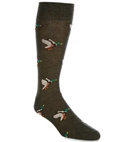 Cremieux Duck Patten Crew Dress Socks