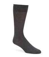 Cremieux Flat Knit Solid Crew Dress Socks