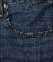 Cremieux Premium Denim Straight Fit Med Wash Stretch Jeans