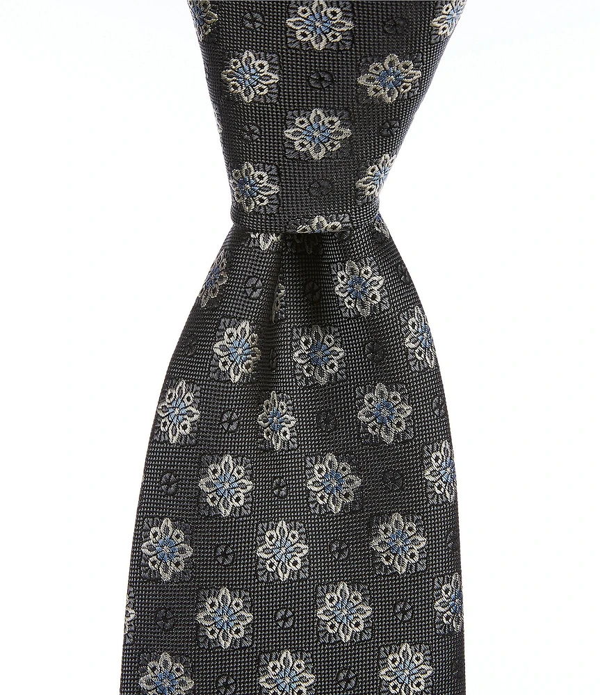 Cremieux Kalen Stars 3 1/8#double; Woven Silk Tie