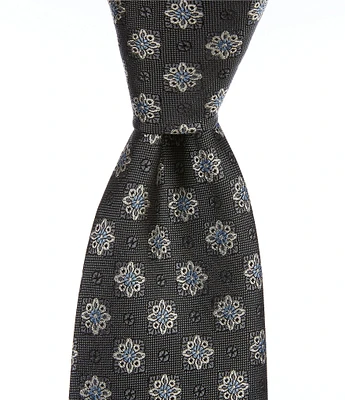 Cremieux Kalen Stars 3 1/8#double; Woven Silk Tie