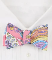 Cremieux Kaline Paisley Cotton Bow Tie