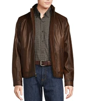 Cremieux Lamb Hipster Leather Jacket