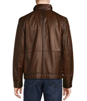 Cremieux Lamb Hipster Leather Jacket