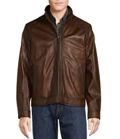 Cremieux Lamb Hipster Leather Jacket