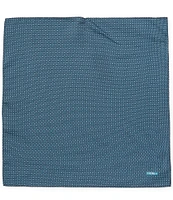 Cremieux Micro Geo Silk Pocket Square