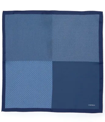 Cremieux Micro Neat 4-Square Pocket Square