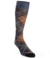 Cremieux Mill Argyle Crew Dress Socks