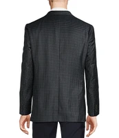 Cremieux Modern Fit Fancy Check Pattern Sport Coat