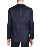 Cremieux Modern Fit Fancy Check Pattern Sport Coat