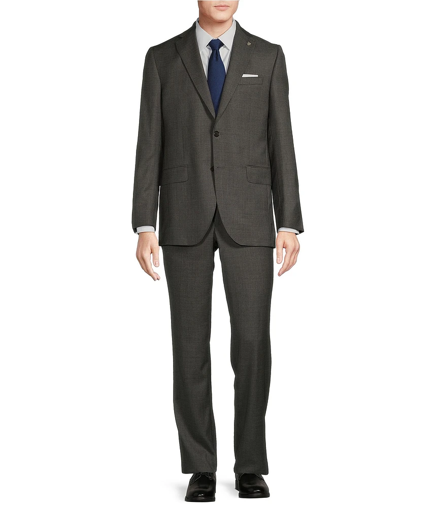 Cremieux Modern Fit Flat Front Fancy Pattern 2-Piece Suit
