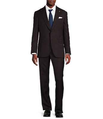 Cremieux Modern Fit Flat Front Fancy Print 2-Piece Suit
