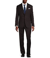 Cremieux Modern Fit Flat Front Fancy Print 2-Piece Suit