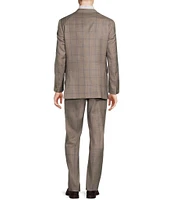 Cremieux Modern Fit Flat Front Plaid 2-Piece Suit