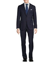 Cremieux Modern Fit Flat Front Tonal Plaid 2-Piece Suit