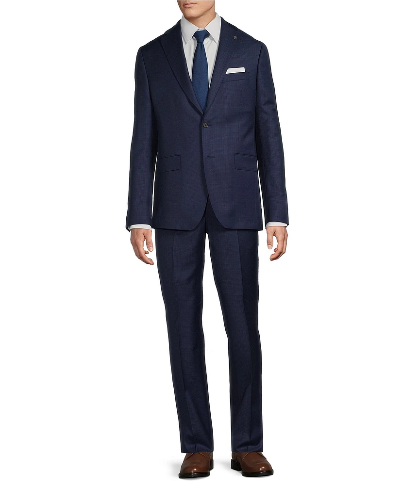 Cremieux Modern Fit Flat Front Solid 2-Piece Suit