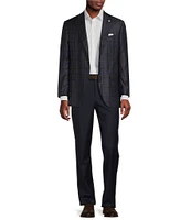 Cremieux Modern Fit Faded Plaid Pattern Sport Coat