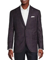 Cremieux Modern Fit Plaid Pattern Sport Coat