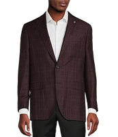 Cremieux Modern Fit Plaid Pattern Sport Coat