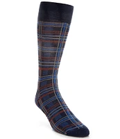 Cremieux Plaid Crew Dress Socks