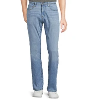 Cremieux Premium Denim Relaxed Straight Fit Light Wash Stretch Jeans