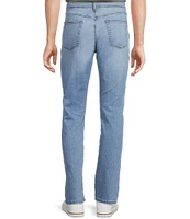 Cremieux Premium Denim Relaxed Straight Fit Light Wash Stretch Jeans