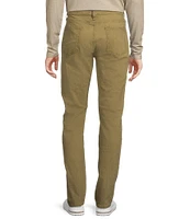 Premium Denim Relaxed Straight Fit Khaki Stretch Jeans