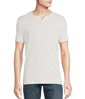 Cremieux Premium Denim Side Stripe Detail Short Sleeve T-Shirt