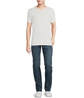 Cremieux Premium Denim Side Stripe Detail Short Sleeve T-Shirt