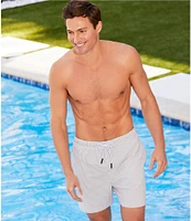 Cremieux Seersucker 6#double; Swim Trunks
