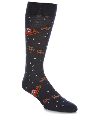 Cremieux Sleigh Ride Crew Dress Socks