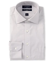 Cremieux Slim Fit Non-Iron Spread Collar Textured Solid Dress Shirt