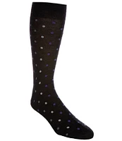 Cremieux Small Dots Crew Dress Socks