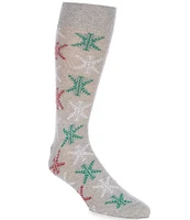 Cremieux Snowflake Crew Dress Sock