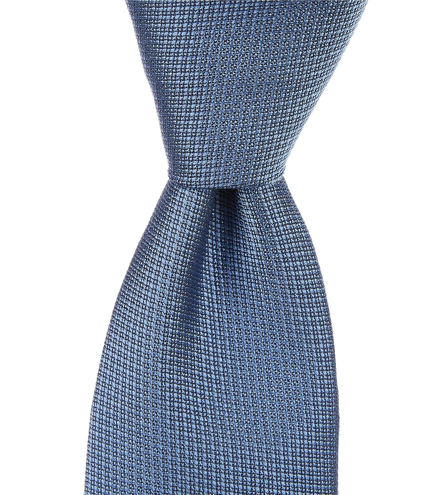 Cremieux Solid 3#double; Woven Silk Tie