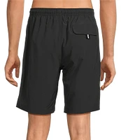 Cremieux Solid 9#double; Inseam Swim Trunks