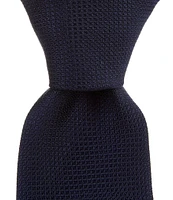 Cremieux Solid Nonsolid 3 1/4#double; Woven Silk Tie