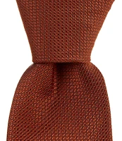 Cremieux Solid Nonsolid 3 1/4#double; Woven Silk Tie