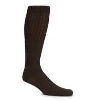 Cremieux Solid Wool Over-the-Calf Dress Socks