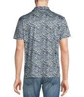 Cremieux Vanvey Full Knit Short Sleeve Button Front Shirt