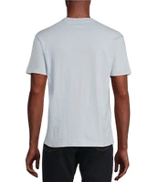 Cremiuex Premium Denim Garment-Dyed Short Sleeve T-Shirt