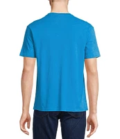 Cremiuex Premium Denim Garment-Dyed Short Sleeve T-Shirt