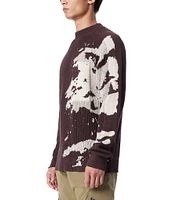 Cross Eyed Moose Retractor Patterned Sweater